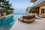 Lit de repos Riviera - Rotin artisanal & aluminium satiné - vue 4