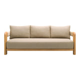 Sofa rivage - Teck & corde greige - vue 3