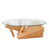 Table basse Origami - Chêne naturel