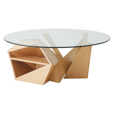 Table basse Origami - Chêne naturel - vue 2