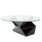 Table basse Origami - Chêne noirci - vue 2