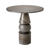 Table d'Accent Cylindrique - Marbre Graffito