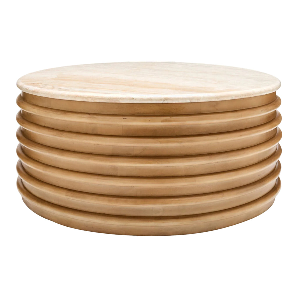 Banc Repose-pieds Redondo - Tissu Naturel