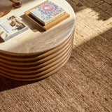Banc Repose-pieds Redondo - Tissu Naturel - vue 7