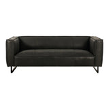 Fauteuil Lounge - Cuir Peint Structuré