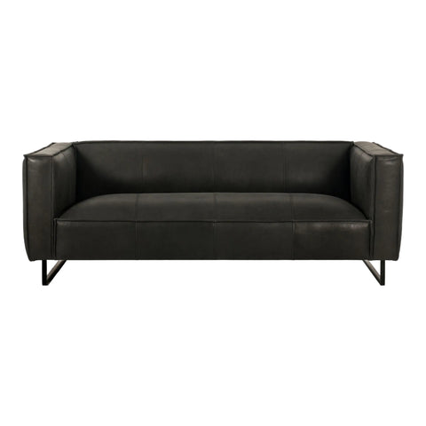 Fauteuil Lounge - Cuir Peint Structuré