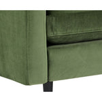 Sofa velours vert | Récif