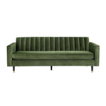 Sofa velours vert | Récif