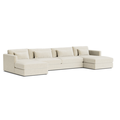Sectionnel Thalassa - Chenille ivoire