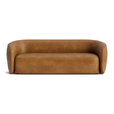 Sofa Malie - Cuir tan