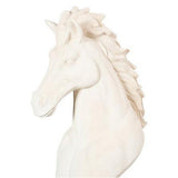 Sculpture Cavalier des Échecs - Pierre Blanche - vue 3