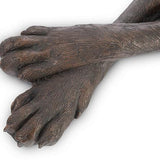 Dogue Bronze - Sculpture Animalière Bronze Poudré, Droite - vue 4