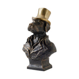 Sculpture - Labrador au Chapeau de Laiton