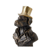 Sculpture - Labrador au Chapeau de Laiton - vue 6