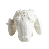 Sculpture Capricorne - Blanc Mat