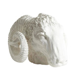 Sculpture Capricorne - Blanc Mat - vue 2