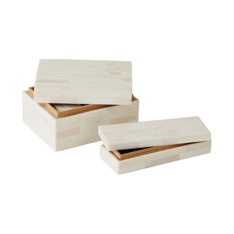 Dominoes Set | Carved Bone | Ivory