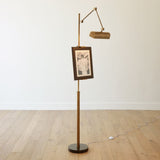 Lampadaire - laiton naturel - vue 2