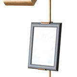 Lampadaire - laiton naturel - vue 6