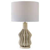 Lampe de table - céramique ondulée - vue 5