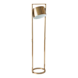Lampadaire accent - laiton antique