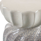 Table d'appoint - Céramique Greige Velouté - vue 2