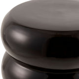 Table d'appoint - Céramique Noir Profond - vue 3