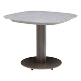 Table d'Appoint Graphite - Plateau Céramique Gris