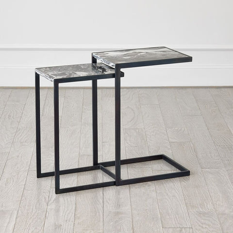 Table Gigogne Gunmetal (Petite)