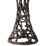 Table d'Appoint Bronze & Marbre Noir - vue 4