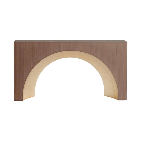 Console Arches - Noix Muscade & Champagne