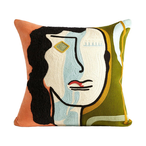 Coussin Veronica - Brodé Multicolore