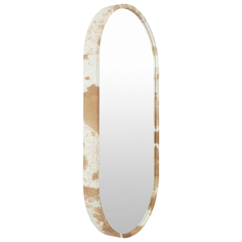 Miroir cadre résine naturelle